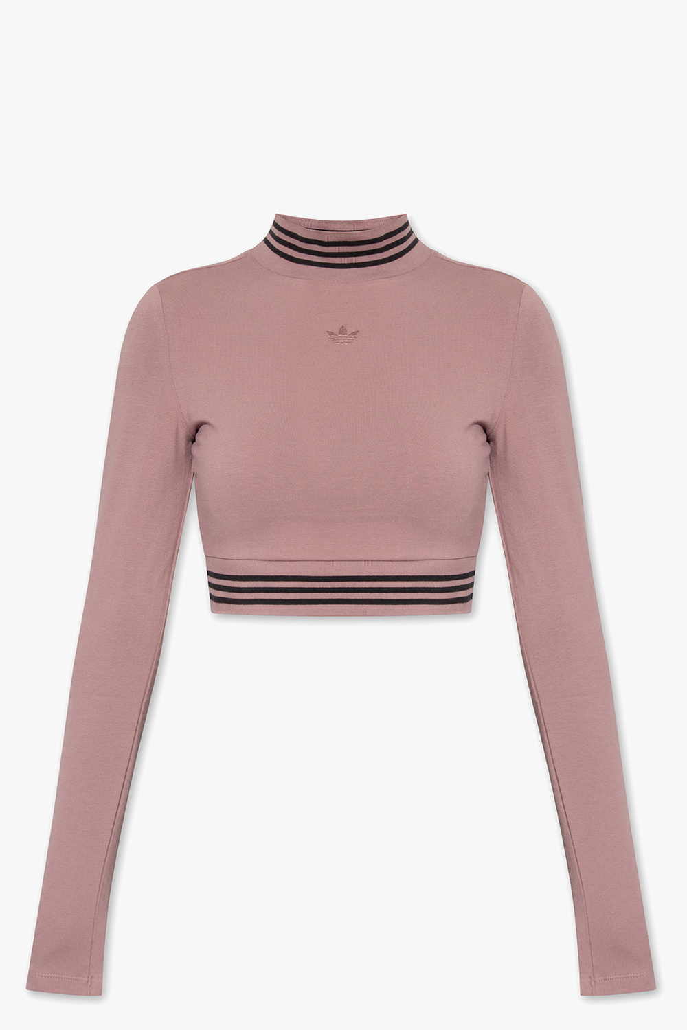 Pink long sleeve deals adidas top